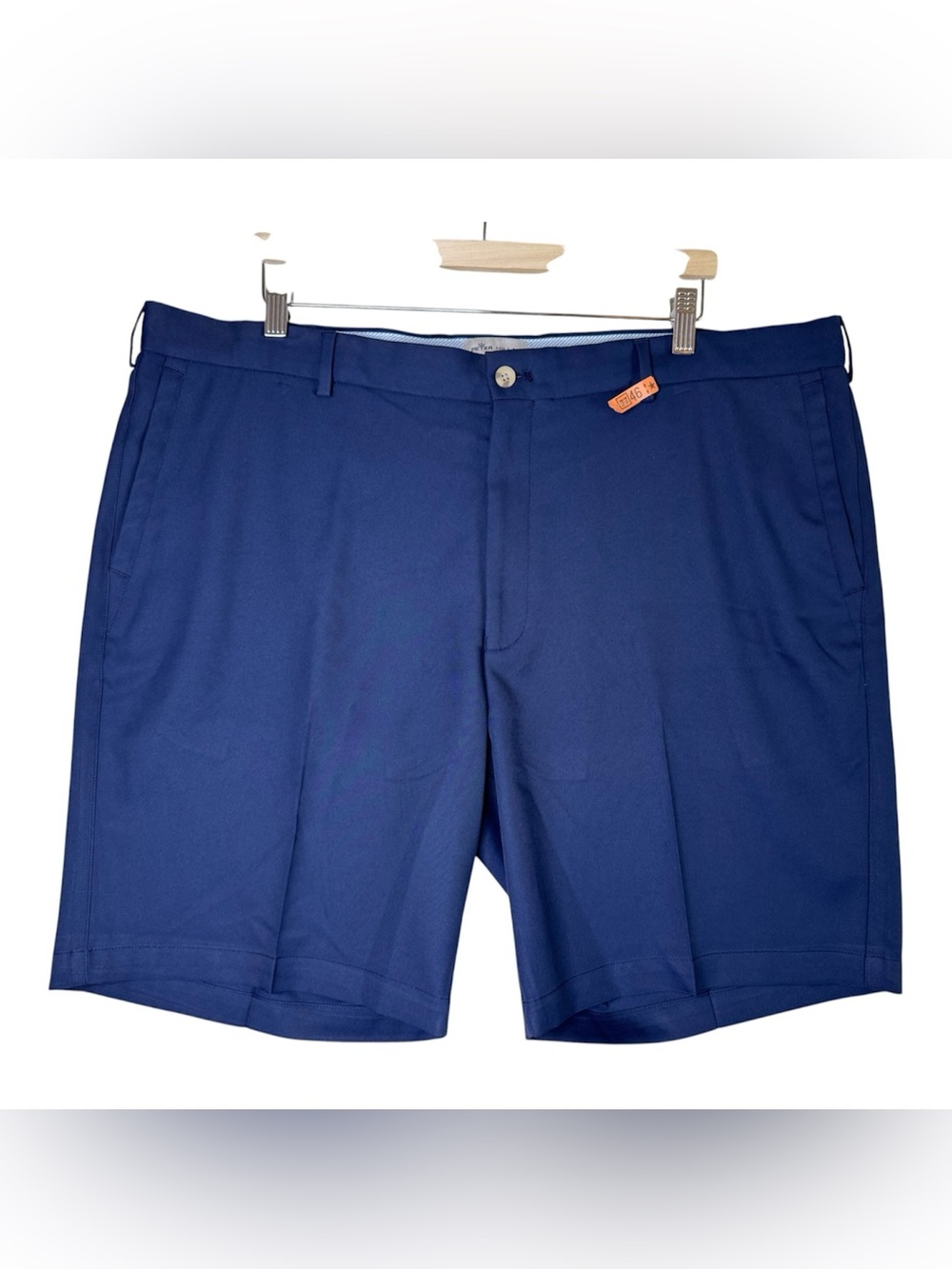 Peter Millar Salem Performance Shorts Golf Chino Short Navy Men's Size 42